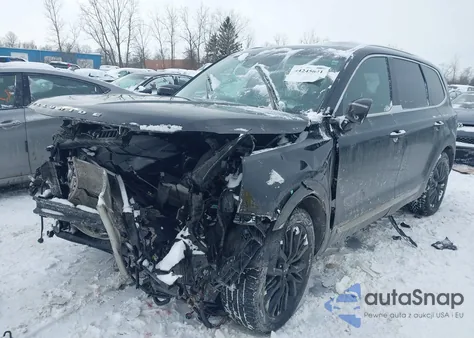 2022 Kia Telluride Sx z USA, uszkodzony, nr VIN 5XYP54HC2NG319715